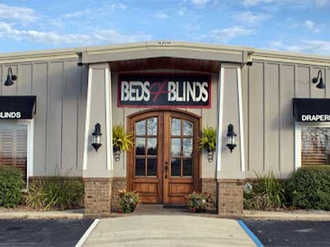 Beds & Blinds storefront